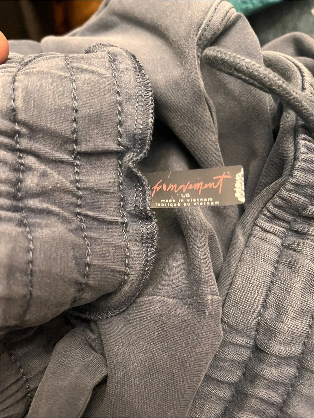 Free People Inbound Onesie Slate Blue